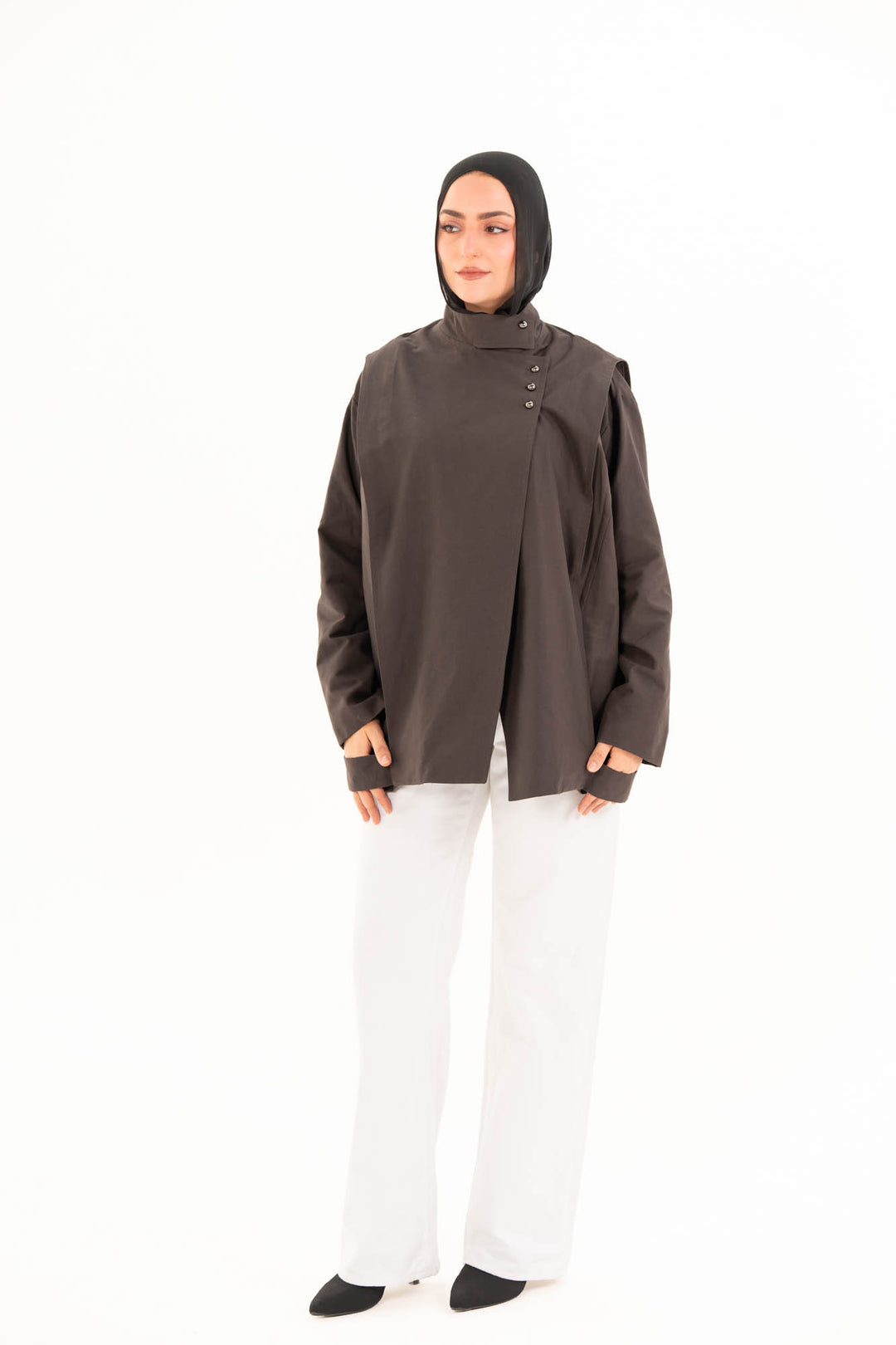 Lyra Jacket - Dark Brown