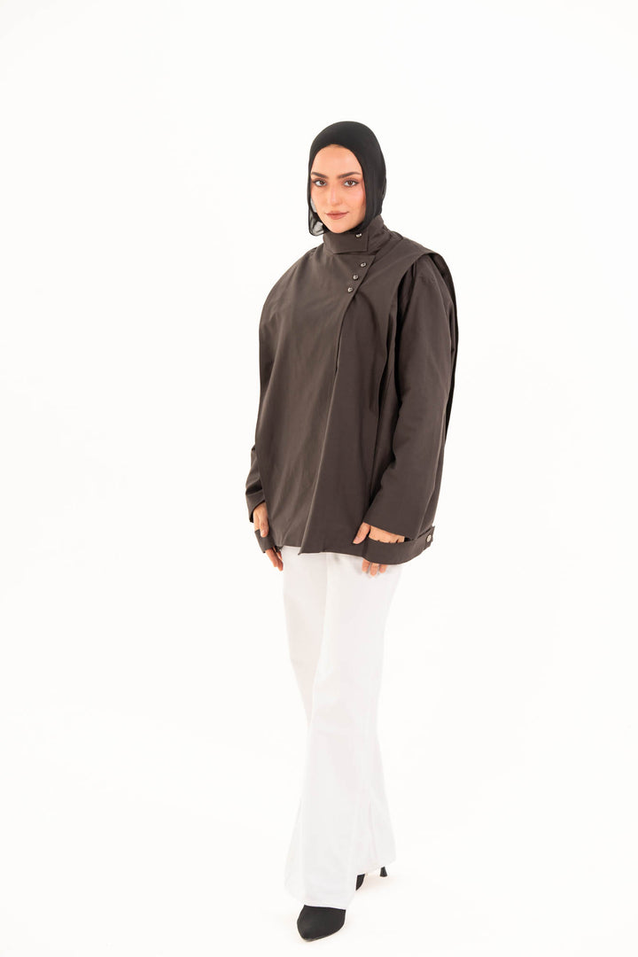 Lyra Jacket - Dark Brown