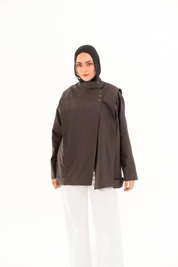 Lyra Jacket - Dark Brown