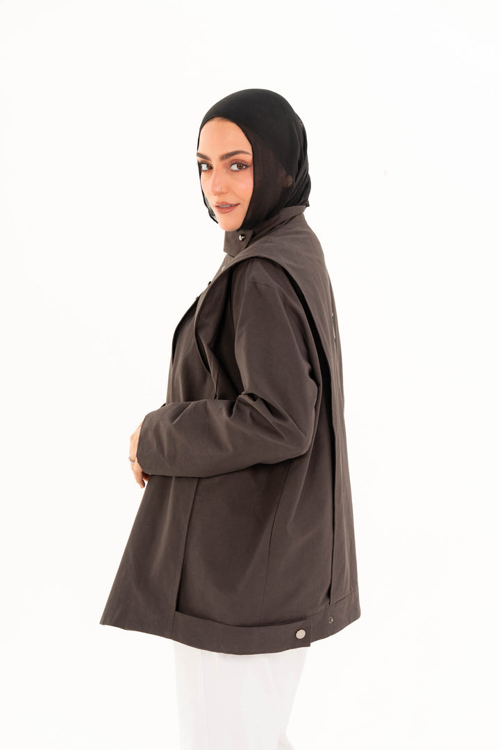 Lyra Jacket - Dark Brown