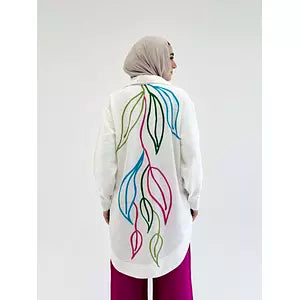 Embroidery colored shirt