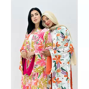 Double selves kimono orange