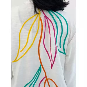 Embroidery new colored shirt