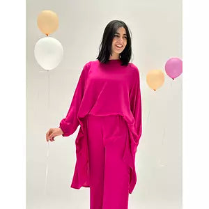 Crepe satin set ( fushya)