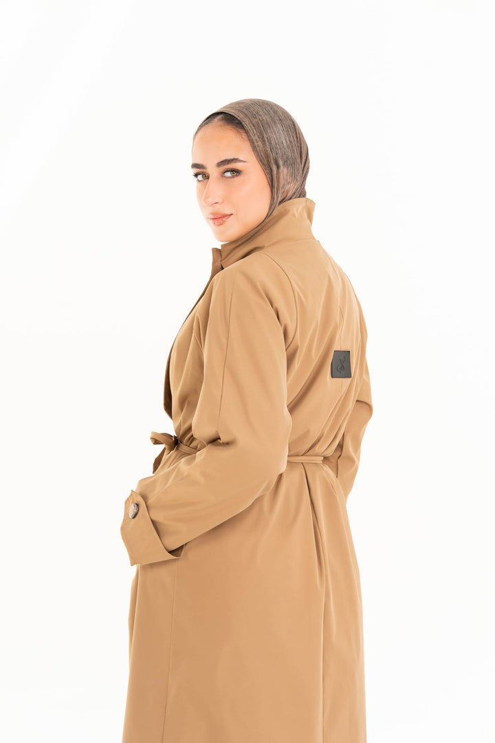Selene Trench Coat - Camel
