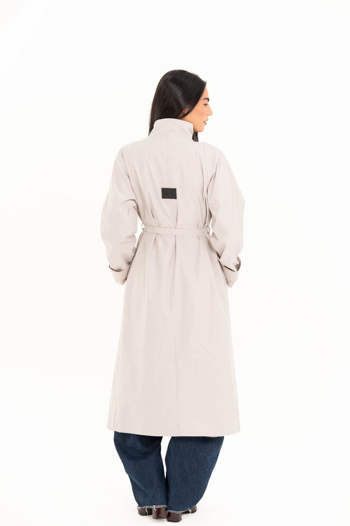 Selene Trench Coat - Light Beige