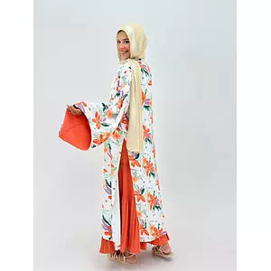 Double selves kimono orange