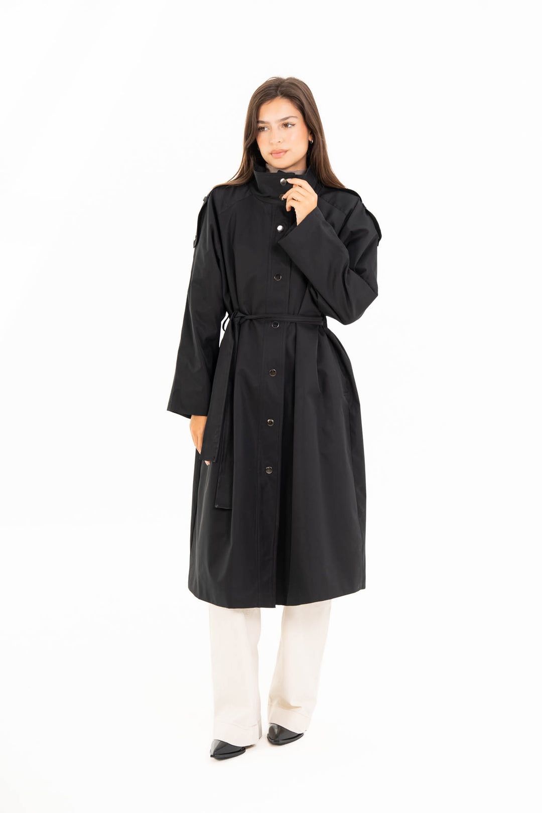 Vera Trench Coat - Black