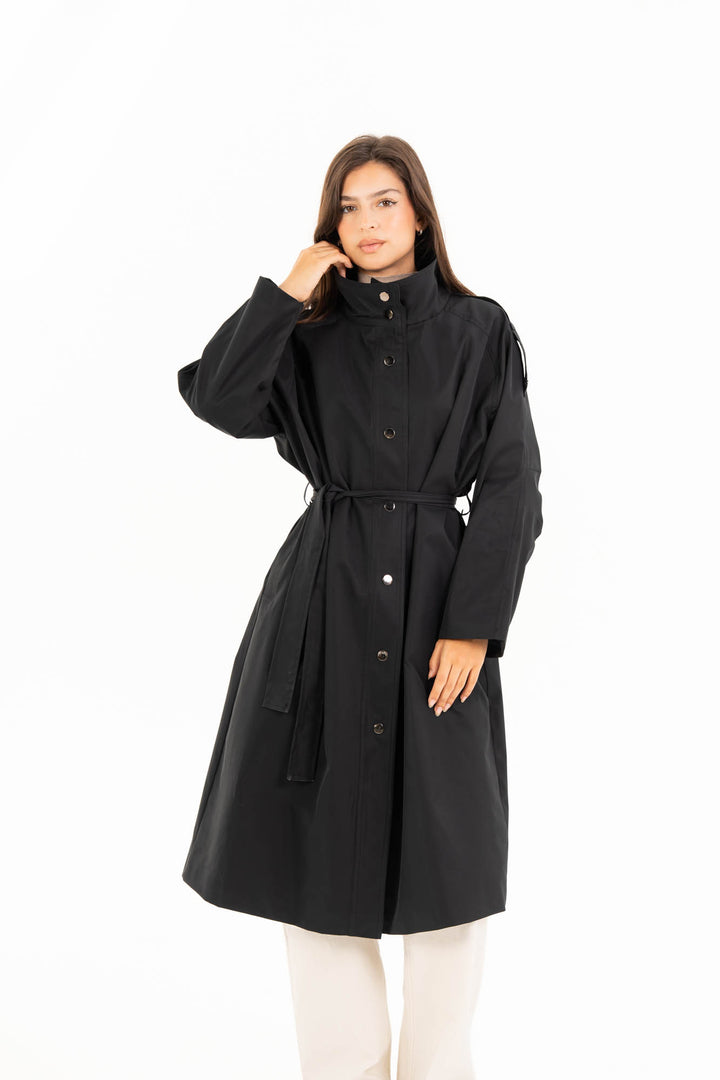 Vera Trench Coat - Black